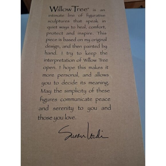 Willow Tree Susan Lordi Crèche Nativity Scene Stable By Demdaco Hand-Painted Woo - Picture 4 of 11